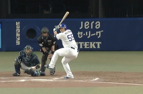 【動画】中日・細川軽く振ってライトホームランウイングに放り込むｗｗｗｗ