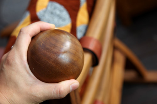 BC工房 チーク無垢材「安楽もとい椅子」 アームチェア ゆったりもとい椅子 BC工房 葭原基 イージーチェア 安楽椅子