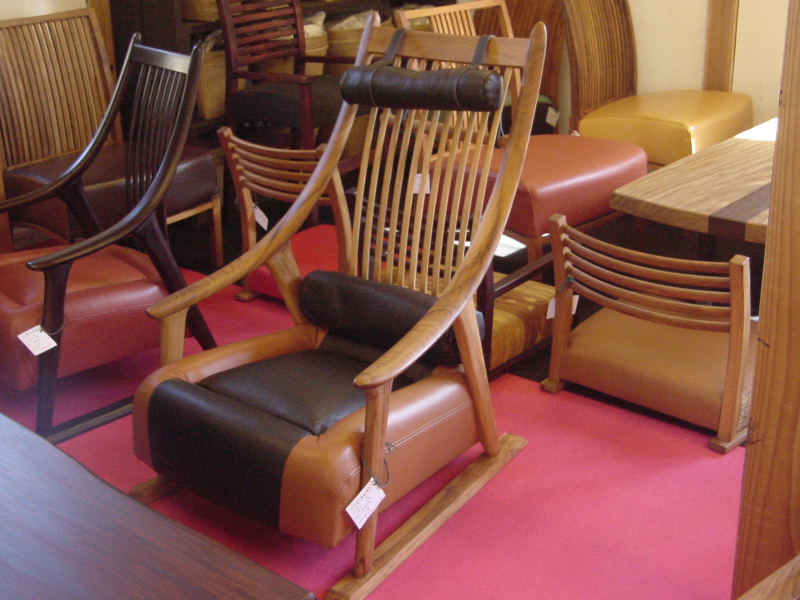 BC工房 安楽座布団仕様 ラウンジチェア 椅子 1人掛けソファ チーク無垢材 BC工房 安楽座布団仕様 ラウンジチェア 椅子 1人掛けソファ チーク無垢