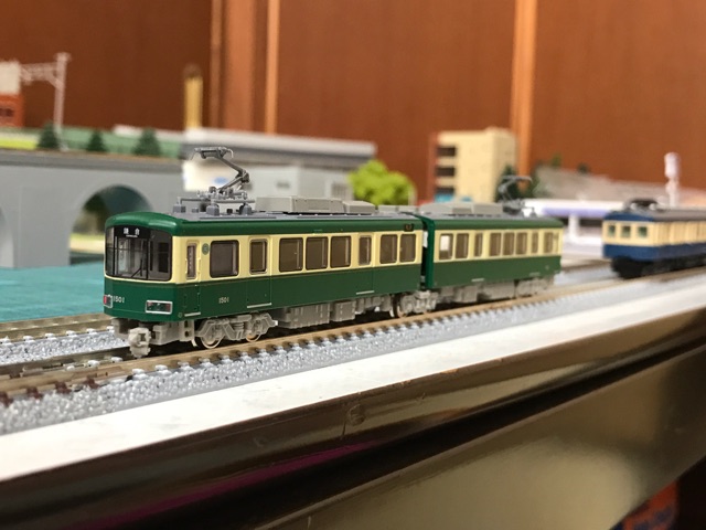 MODEMO NT158 江ノ島電鉄1500形1501号標準塗装2013 : かなの MODEMO NT158 江ノ島電鉄1500形1501号標準塗装2013 : かなの