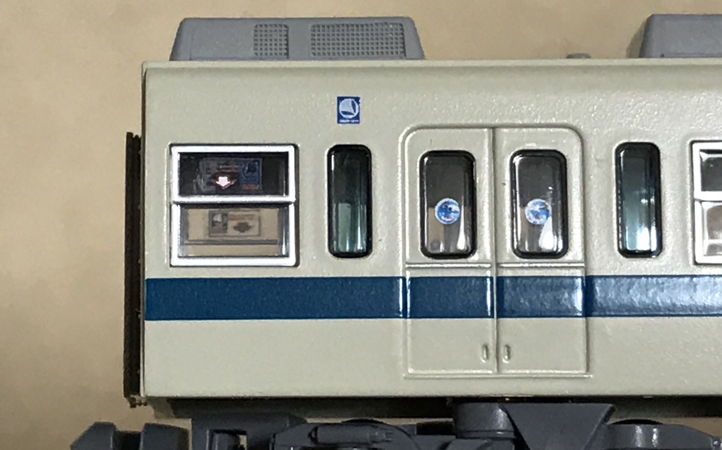 マイクロエースの小田急2600形へインレタ貼り付け かなのブログ ヤフブロ過去ログ