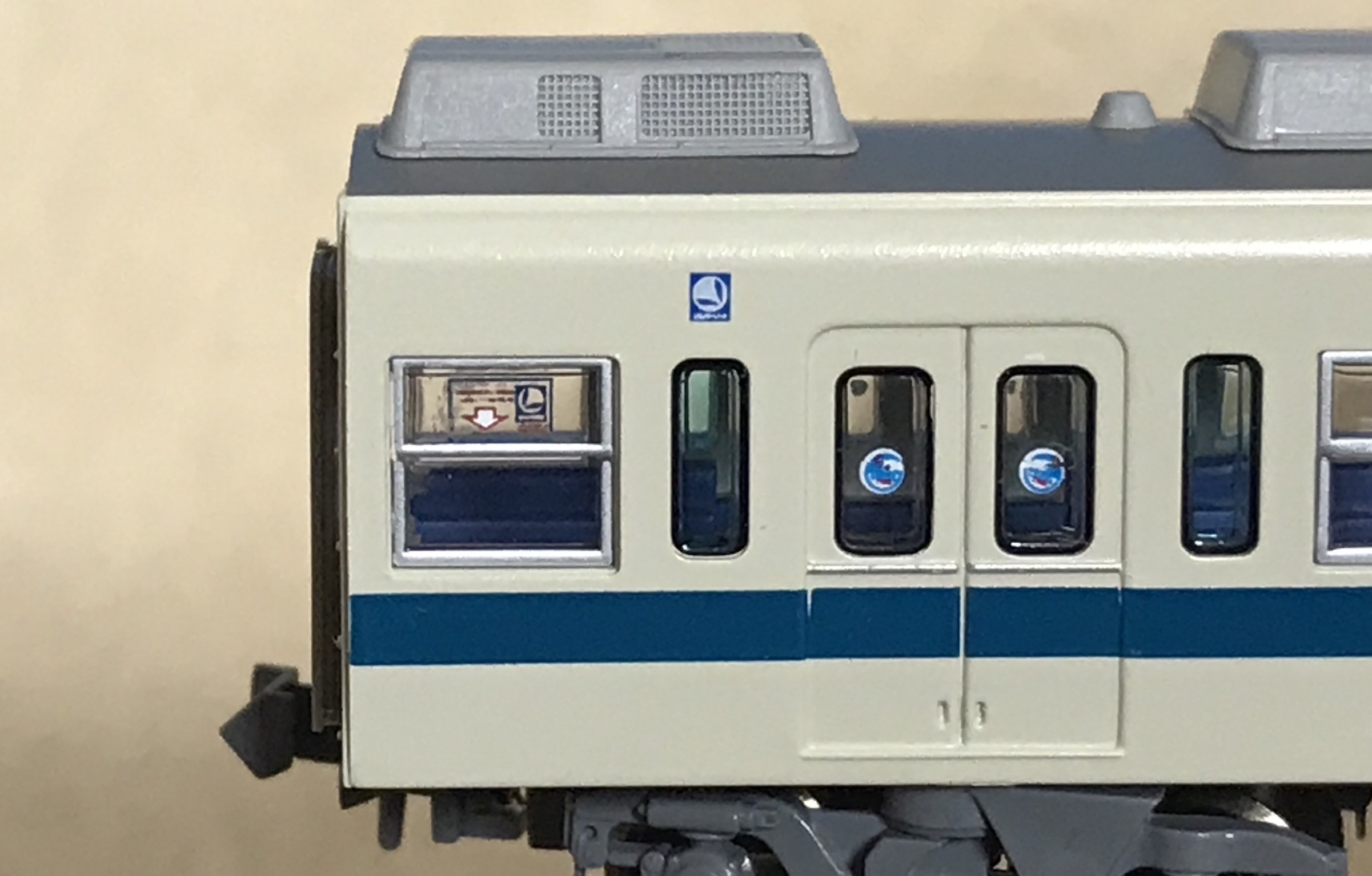 マイクロエースの小田急2600形へインレタ貼り付け かなのブログ ヤフブロ過去ログ