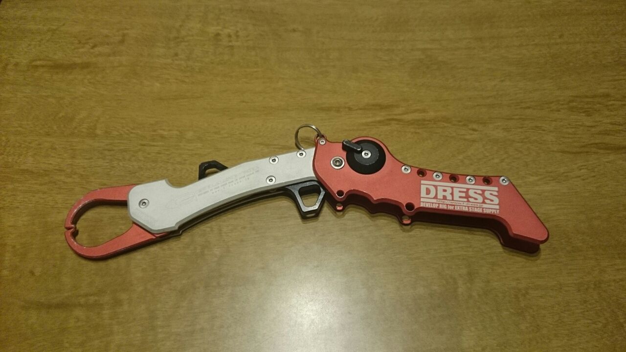 Dress フィッシュグリップメンテナンス Seabass Style ビッグワンを求めて