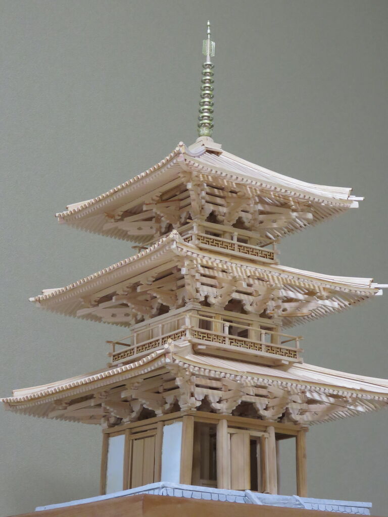 五重塔 宮大工手作り 繊細な構造