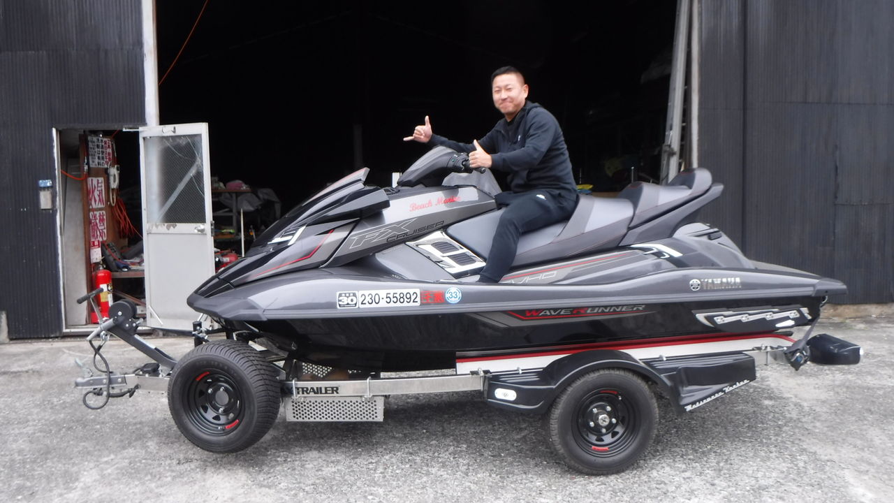 FX Cruiser SVHO MAXステンレストレーラー納艇☆ : ビーチマリン FX Cruiser SVHO MAXステンレストレーラー納艇☆ : ビーチマリン