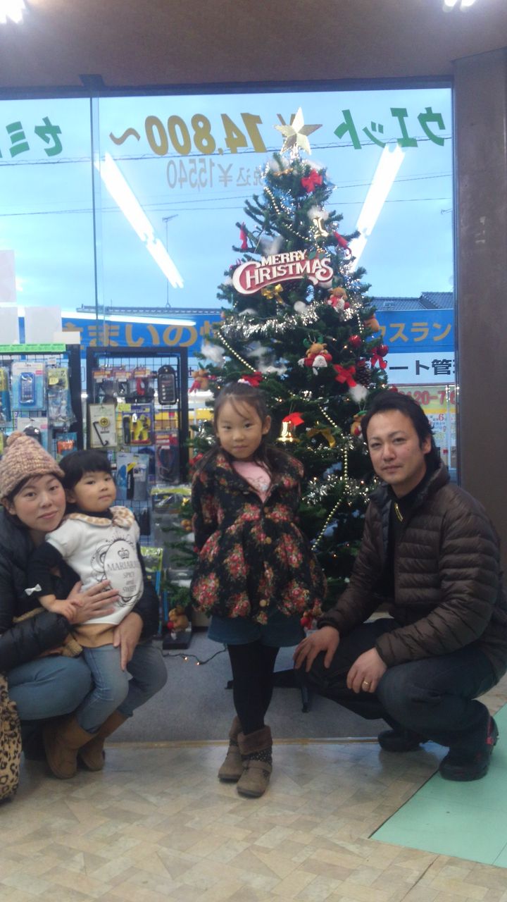 クリスマスツリーと可愛いお客様 ビーチマリンあっちゃんのまったりブログ クリスマスツリーと可愛いお客様 ビーチマリンあっちゃんのまったりブログ