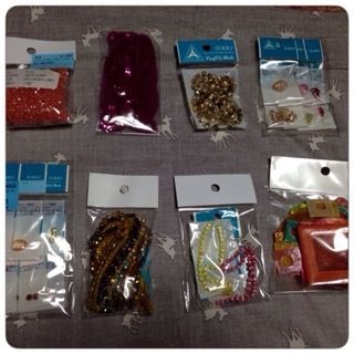 作ろドットコム15新春福袋 暖色系 ゴールド金具 中身ネタバレ 手作りアクセサリー ビーズ 天然石から100均でハンドメイド