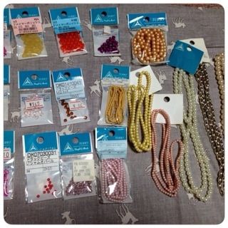 作ろドットコム15新春福袋 暖色系 ゴールド金具 中身ネタバレ 手作りアクセサリー ビーズ 天然石から100均でハンドメイド