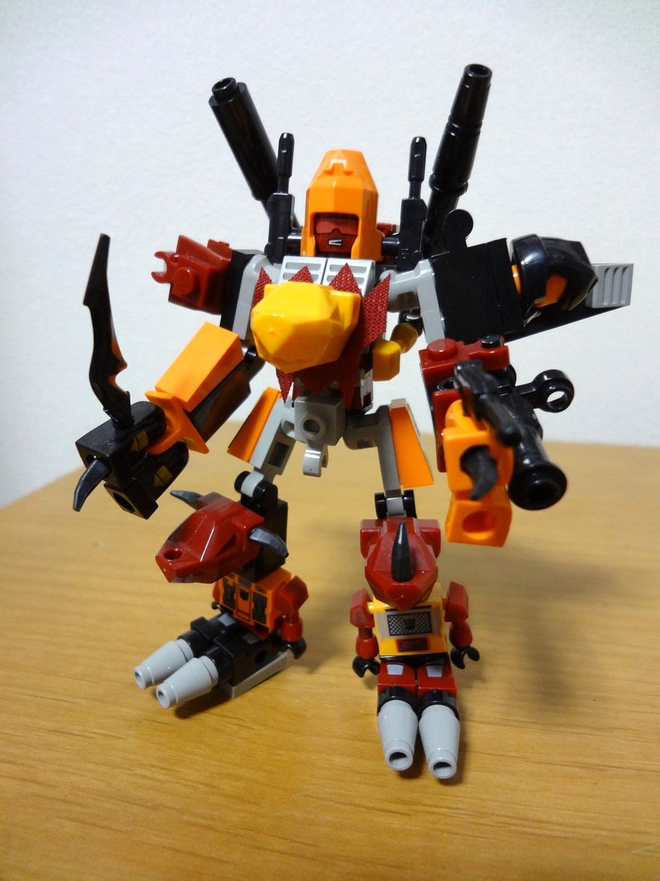 TF Kre-O プレダキング（＋ラムページ） : トランスフォーマーのリペとか