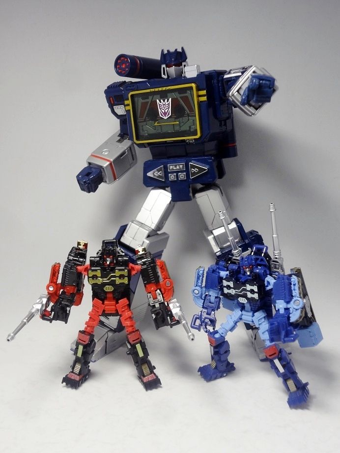 TAV 32ランブル＆フレンジー（＆MP13サウンドウェーブ