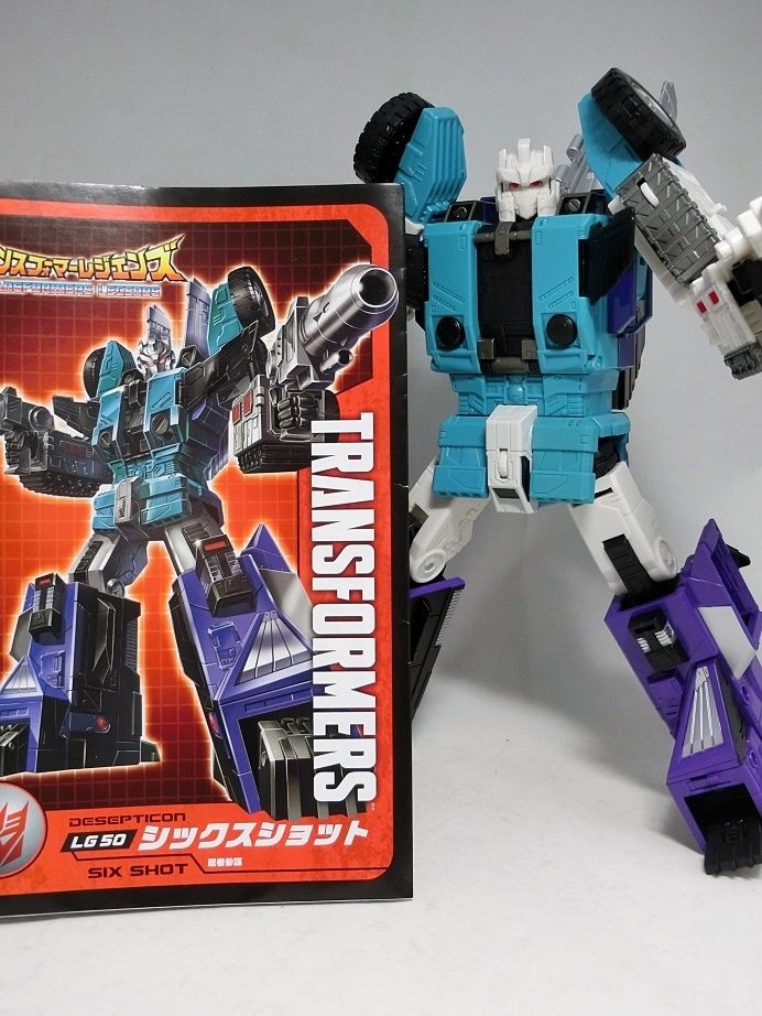 TFレジェンズ LG50シックスショット : トランスフォーマーのリペとか