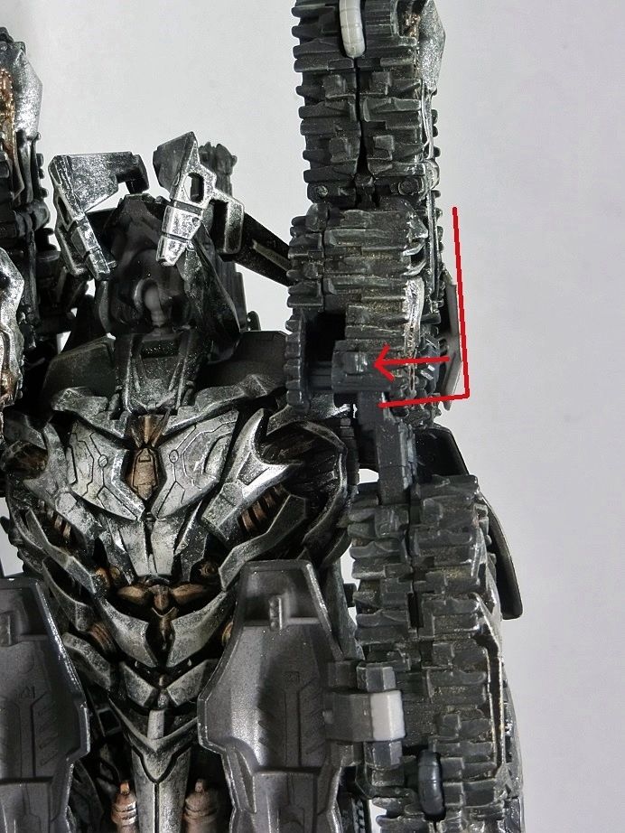 トランスフォーマー SS-11 メガトロン 非正規塗装追加品カスタム