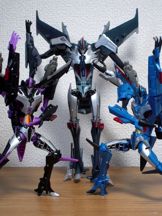 TFプライム AM07スタースクリーム＆スカイワープ＆サンダークラッカー