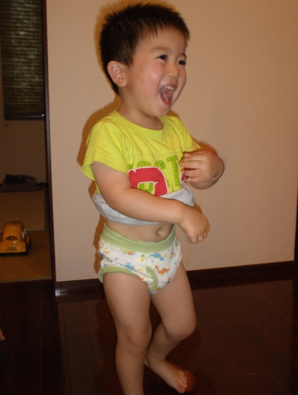 2歳 パンツマンデビュー Ic Beansの子育て日記