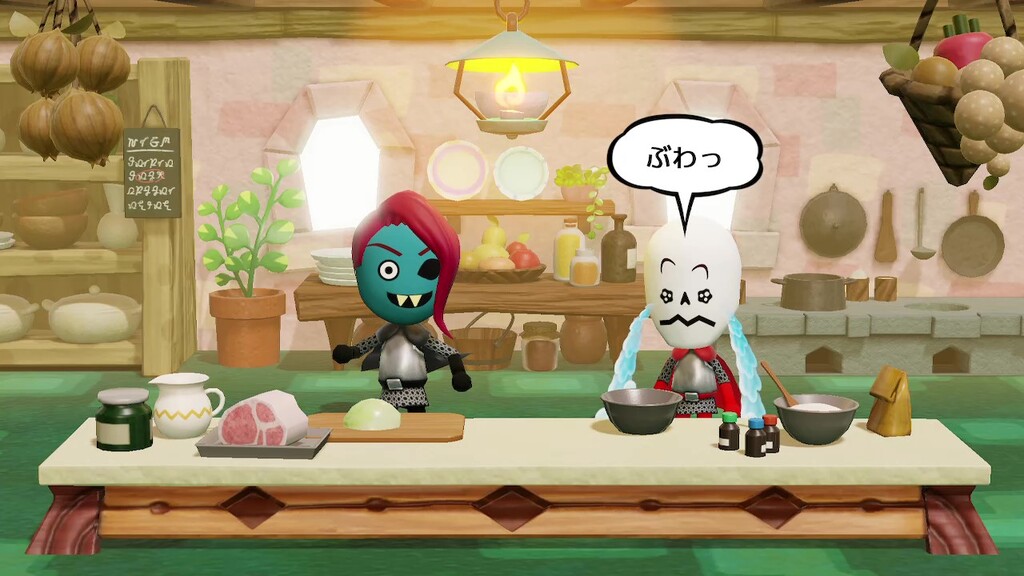 ミートピア をundertaleのmiiでプレイ 19 さぼんずでぃらいつ