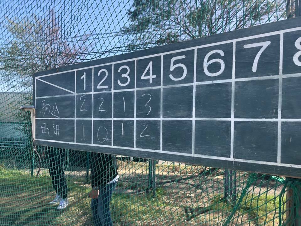 2018年10月21日 たけのこ2回戦 西田野球クラブ 練習試合 サンダース 駒込ベアーズ 低学年チーム 2019