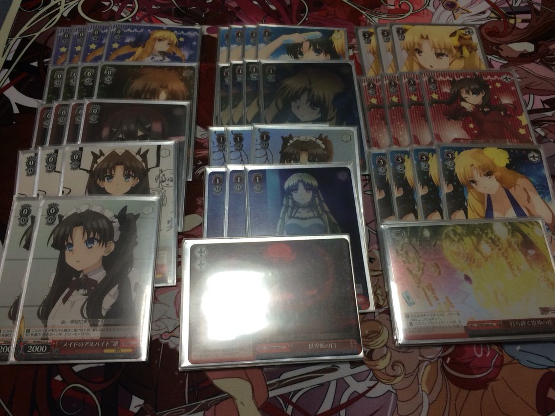 レシピ プリズマ イリヤ 宝石デッキ Wsでビートダウン しよ