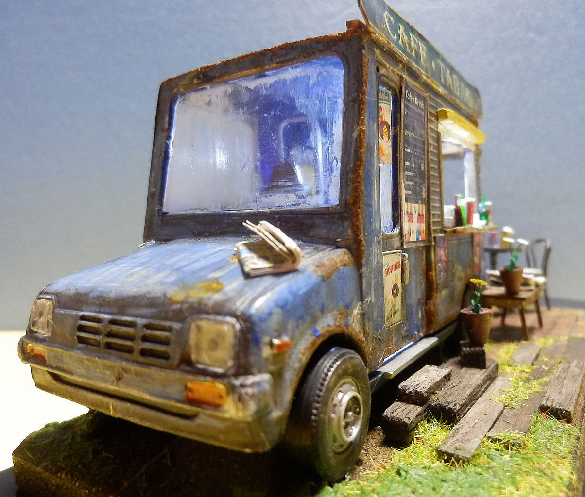 1 32ミラウォークスルーバン 田舎の廃車カフェバー おっさんとプラモデルとトミカと 昭和の情景ジオラマ 1 32ミラウォークスルーバン 田舎の廃車カフェバー おっさんとプラモデルとトミカと 昭和の情景ジオラマ