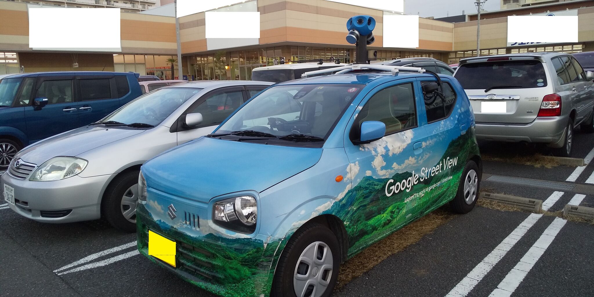 0116 グーグルストリートビューカーに出会いました Dance With The Market