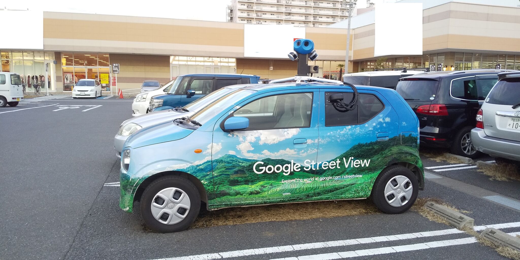 0116 グーグルストリートビューカーに出会いました Dance With The Market