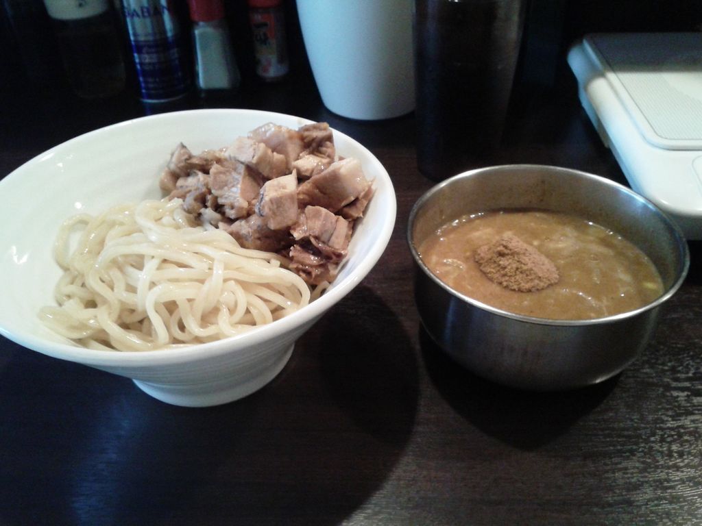 プルプル55カリーつけ麺 チャーシュートッピング Dance With The Market プルプル55カリーつけ麺 チャーシュートッピング Dance With The Market