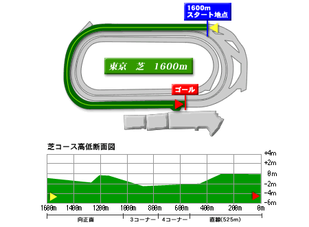 東京芝1600ｍ