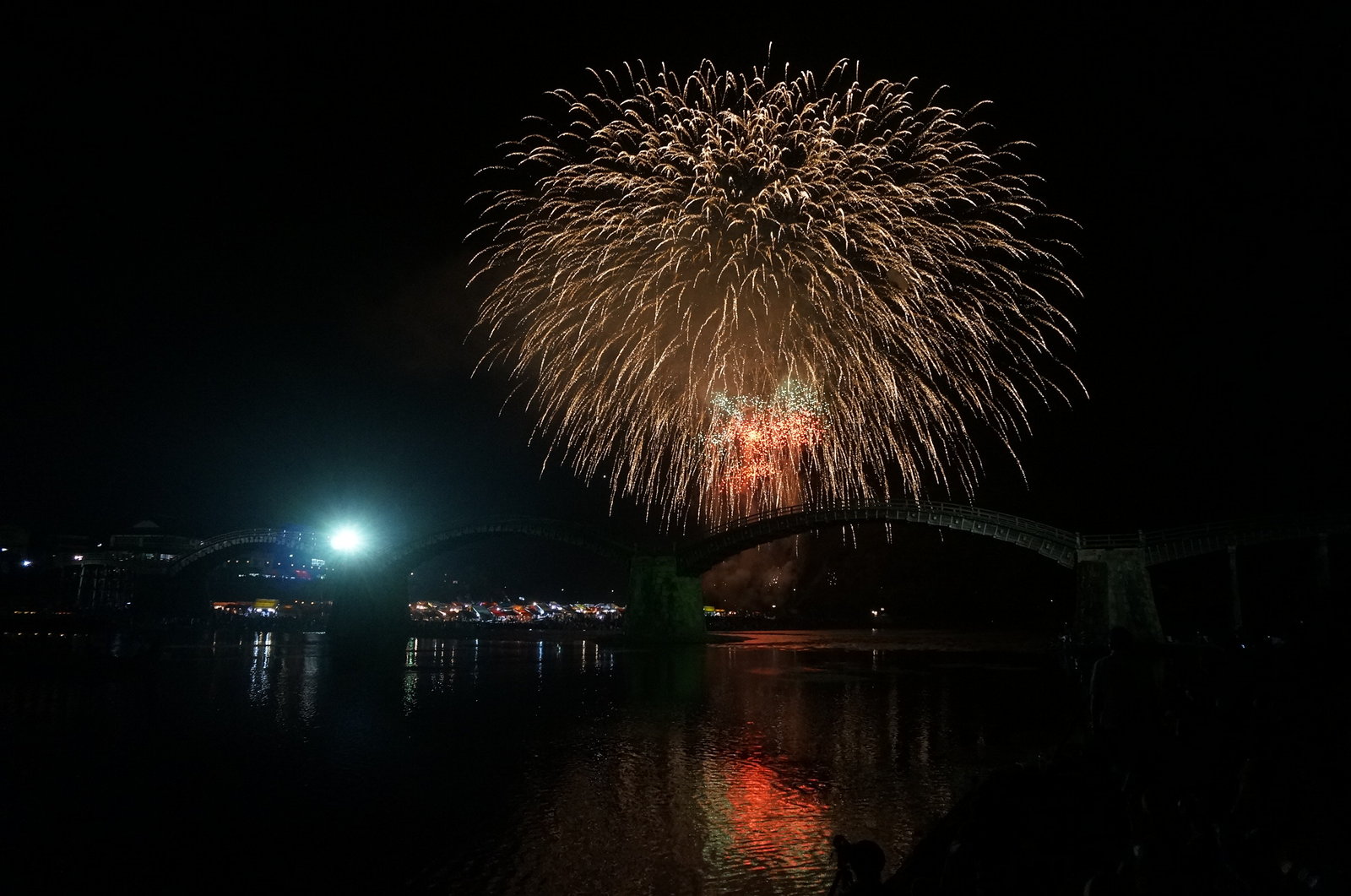 錦帯橋花火大会２０１５ ミニヤギメロちゃん メロメロビーム Bm ブログ