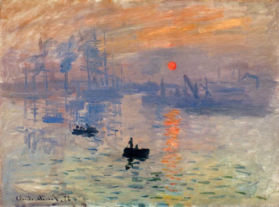 スタニングルアー モネ・「サン・ラザール駅、汽車の到着」 プリ