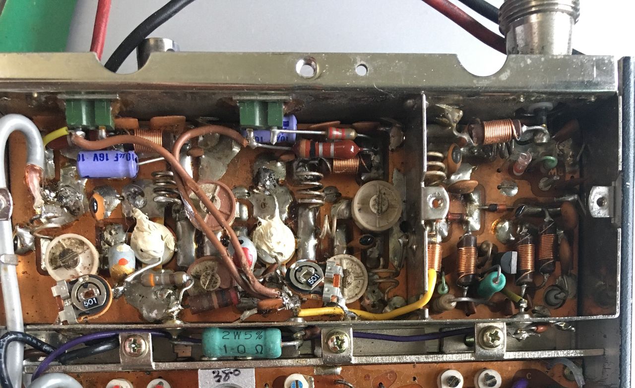 430MHz トランスバーター 6: 終段トランジスタ交換 : 7L4WVU