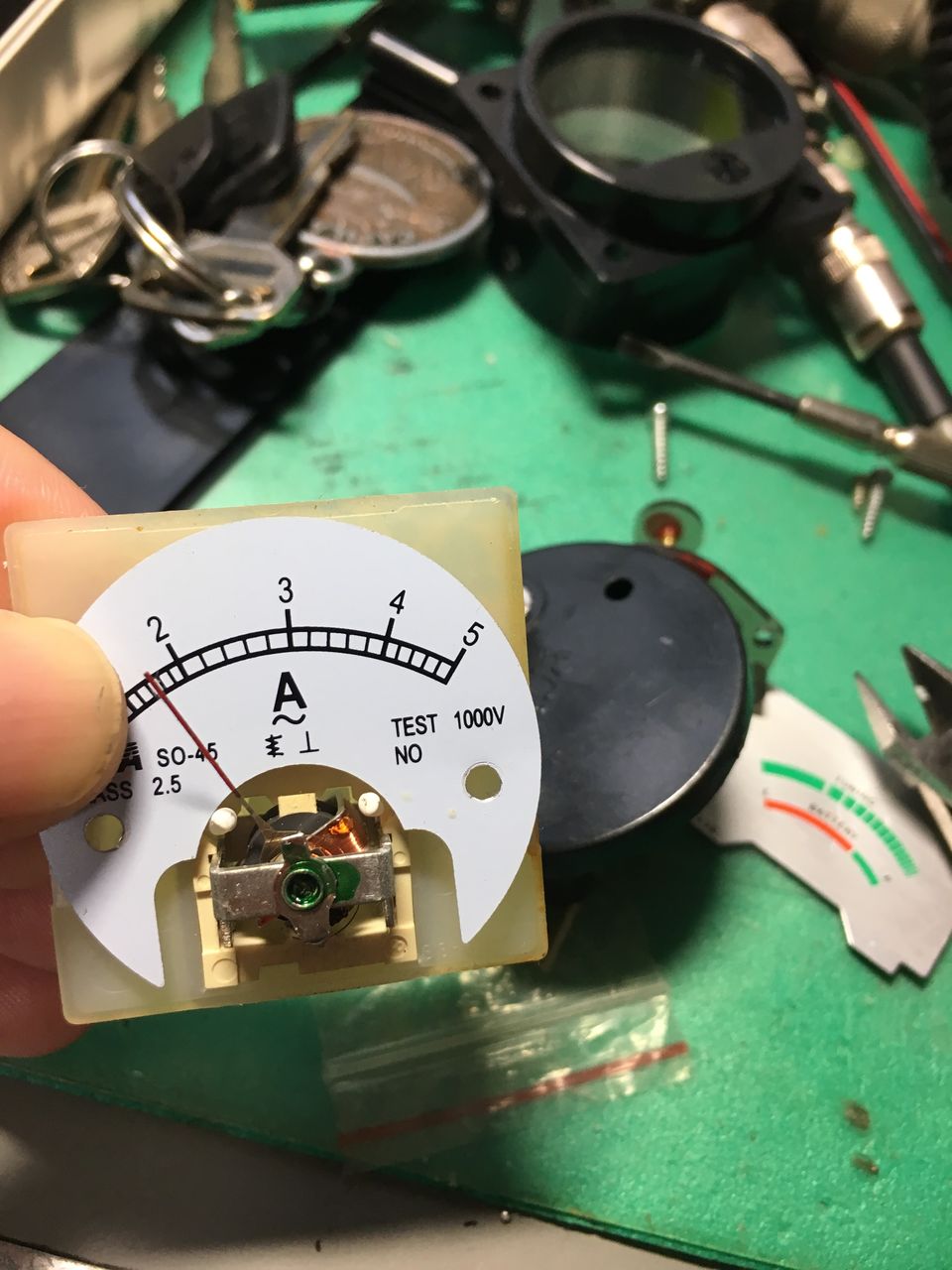 アナログ丸型メーターを作ってみた : 7L4WVU 自作アマチュア無線局