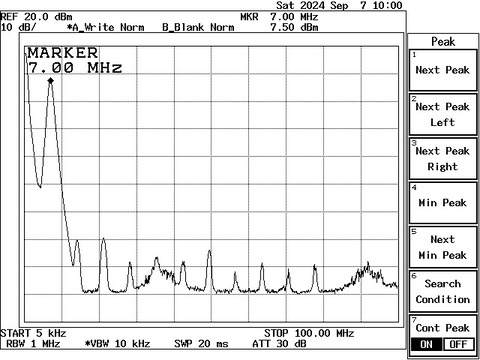 スプリアス領域（変調波9k-100MHz）_R