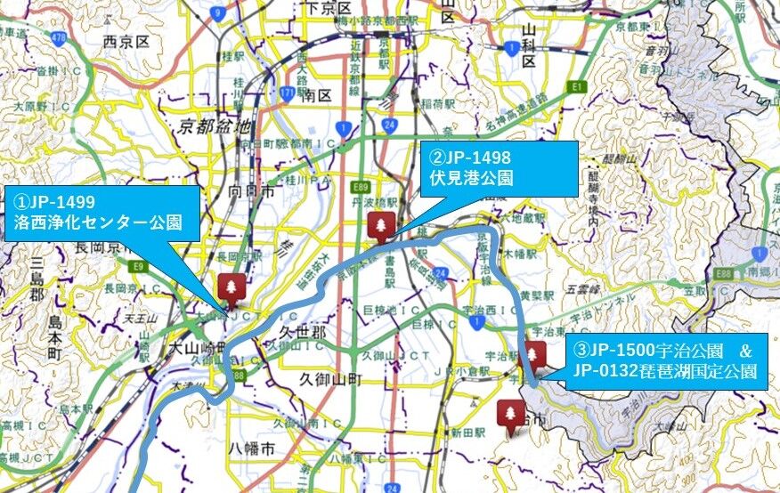 自作機POTA：京都 京阪沿線POTAウォーキング : 7L4WVU 自作