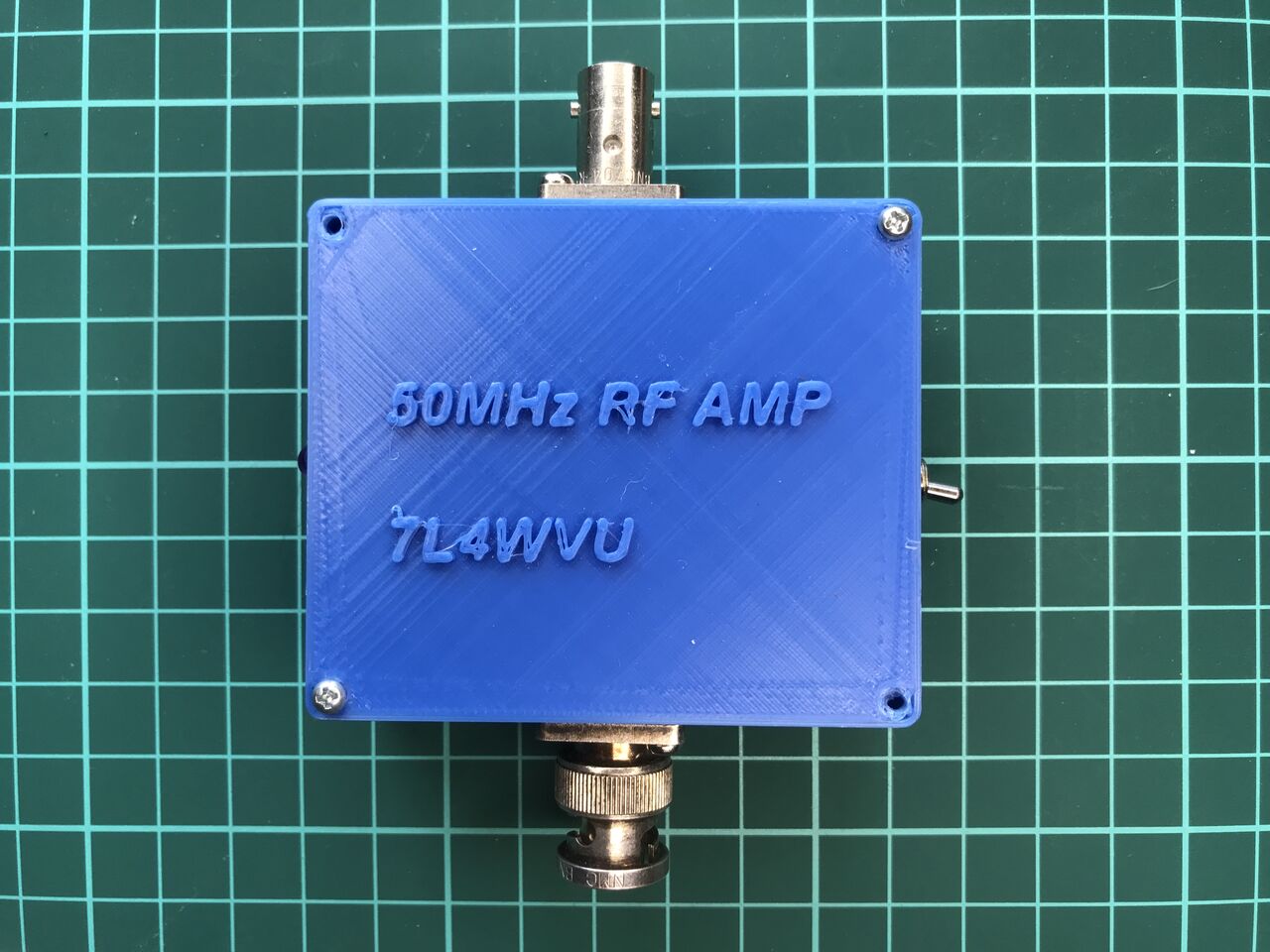 FT8 QRPトランシーバー用リニアアンプの製作 : 7L4WVU 自作