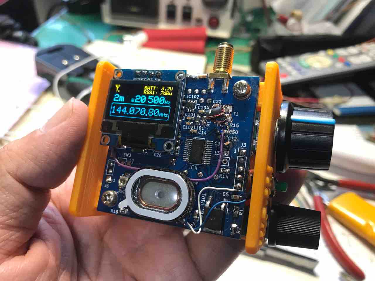 144MHz CWポケトラの試作 : 7L4WVU 自作アマチュア無線局 144MHz CWポケトラの試作 : 7L4WVU 自作アマチュア無線局