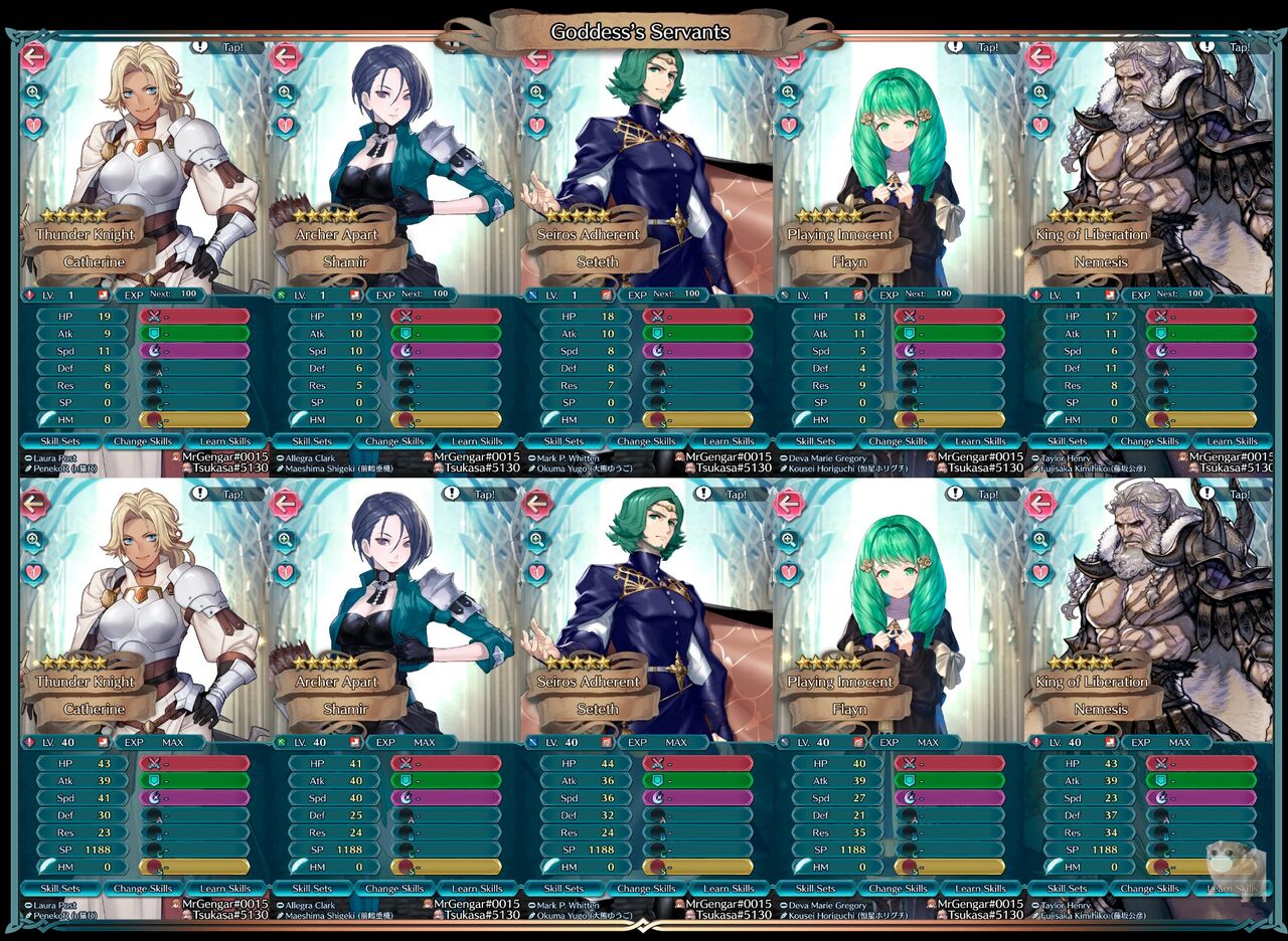 Feh ネメシス大得意なしの総合176ってマジ いくらなんでもせこすぎない アンナの作業場