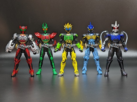 KAMEN RIDER OOO SAGOHZO COMBO 31