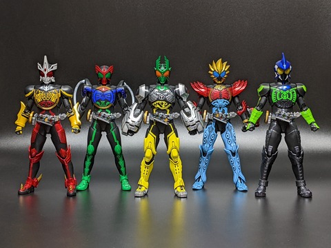 KAMEN RIDER OOO SAGOHZO COMBO 42