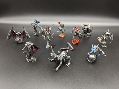 16 FINAL FANTASY CREATURES Vol.1 METALLIC COMPLETE 01