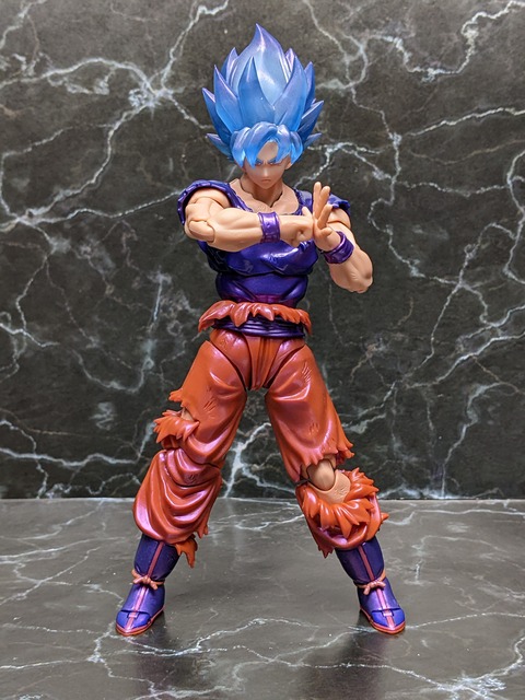 SUPER SAIYAN GOD SUPER SAIYAN SON GOKU KAIO-KEN 20