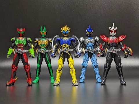 KAMEN RIDER OOO SAGOHZO COMBO 46