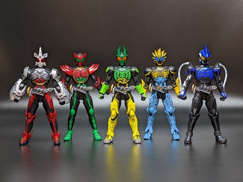 KAMEN RIDER OOO SAGOHZO COMBO 32