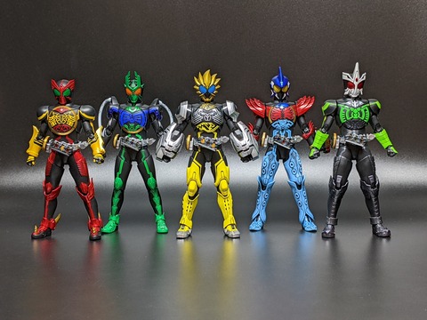 KAMEN RIDER OOO SAGOHZO COMBO 41