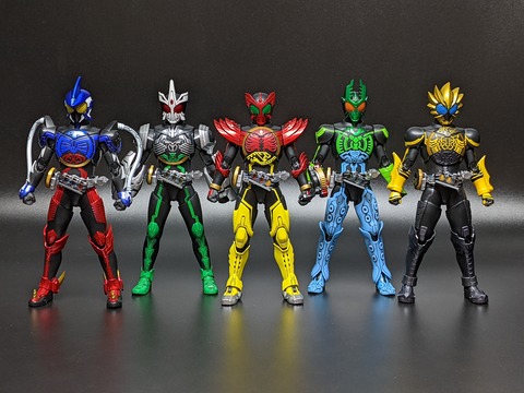 KAMEN RIDER OOO SAGOHZO COMBO 38