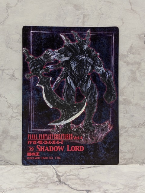01 FINAL FANTASY CREATURES CARD No.39Az