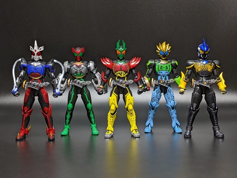 KAMEN RIDER OOO SAGOHZO COMBO 37