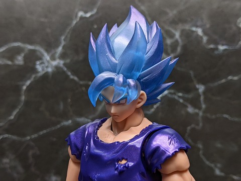 SUPER SAIYAN GOD SUPER SAIYAN SON GOKU KAIO-KEN 16