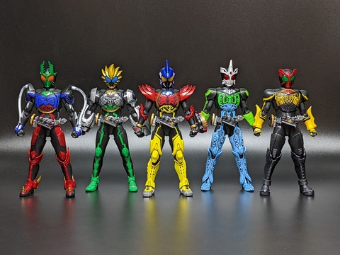 KAMEN RIDER OOO SAGOHZO COMBO 40