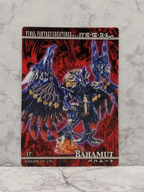 01 FINAL FANTASY CREATURES CARD No.17Az