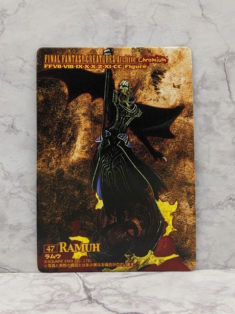 01 FINAL FANTASY CREATURES CARD No.47Az