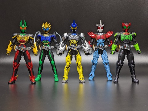 KAMEN RIDER OOO SAGOHZO COMBO 45